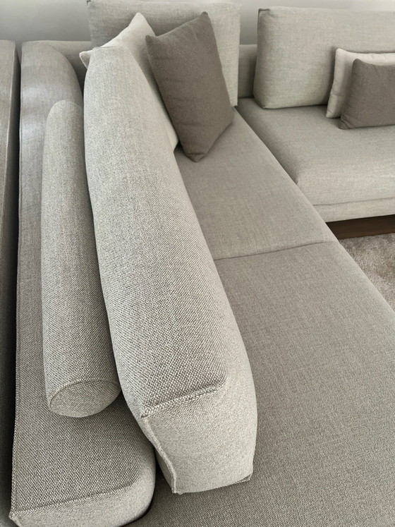 Canapé d'angle Aikon Lounge Design On Stock, Canapés d'angle, Aluminium, Textile, Beige (photo 4 sur 9)