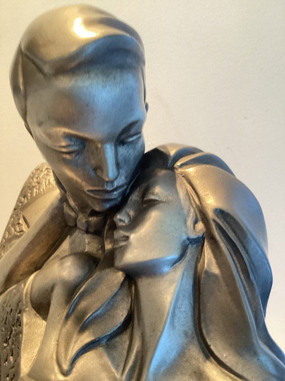 Scultura originale Austin Sculptures “Petit Ce Soir” 1990 - Firmato Alexander Danel. – Sculture, Pietra (photo 2 of 6)