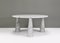 Carrara Marble Eros Round Dining Table by Angelo Mangiarotti for Skipper, Italy, 1970s – Skipper Italy, eettafels