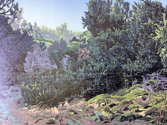 Estampe en couleurs de Siemens Dijkstra – Lithographies et sérigraphies, Wood (photo 4 of 14)