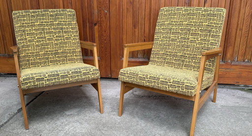 Ensemble de Fauteuils Mid-Century Györgyi années 1960