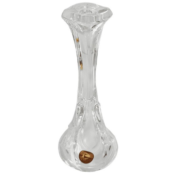 Image 1 of Candeliere in cristallo organico Walther Glas vintage di metà secolo, anni '70