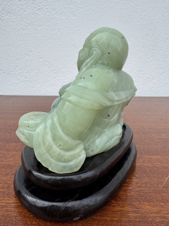 Image 1 of Antiker chinesischer Jade-Buddha