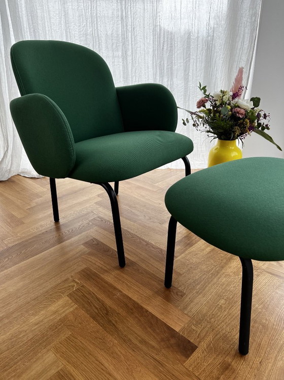 Image 1 of Puik Dost Lounge Chair + Footstool