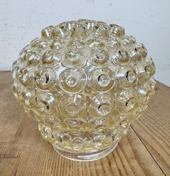 Image 1 of Plafonnier vintage en porcelaine blanche, années 1970