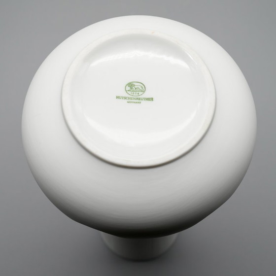 Image 1 of ARCHAIS Vasen-Duo Heinrich Fuchs Hutschenreuther 60er–70er Jahre Op-Art Biskuitporzellan