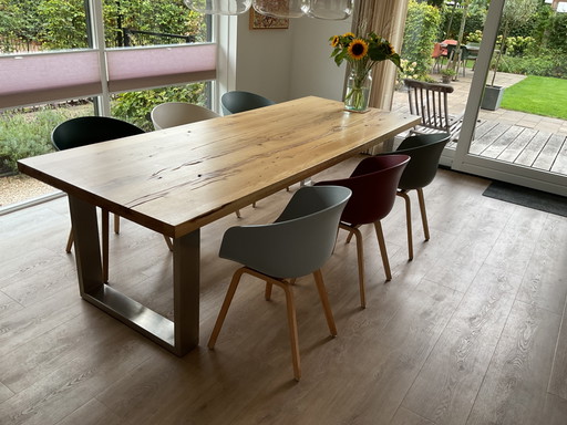 Dining table Narbonne – eettafels, Wood, Plastic
