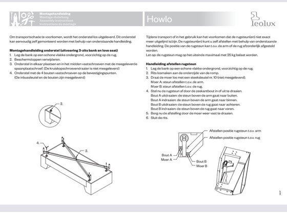 Image 1 of Mooie Leolux Howlo XL fauteuil 