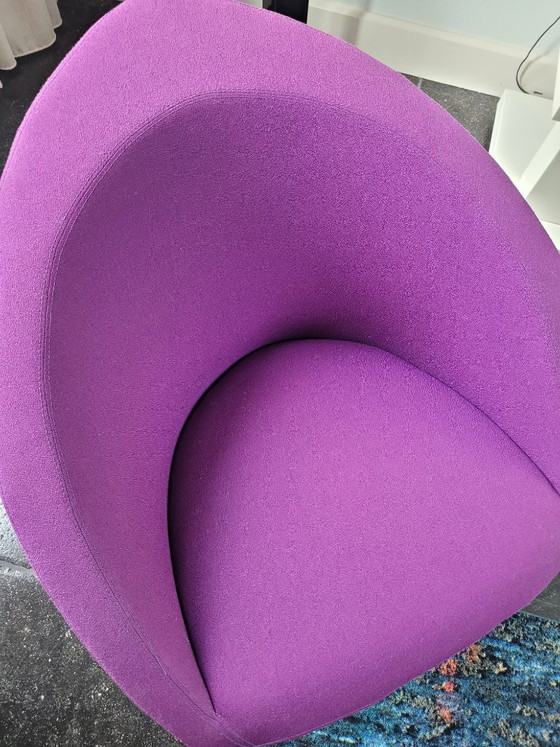 In zeer goede staat: Artifort Hanna fauteuil – Metal, Textile (photo 2 of 5)