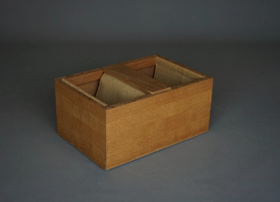 Image 1 of Porte-revues Vintage de l'École Bossche en Chêne, 1970s
