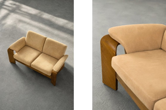 Image 1 of Mid-Century Norwegian Modern Pegasus 2-Seater Sofa with Low Back from Ekornes, 2000s