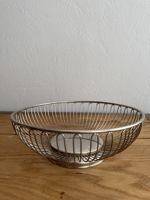 Cesta o cuenco para pan estilo Alessi