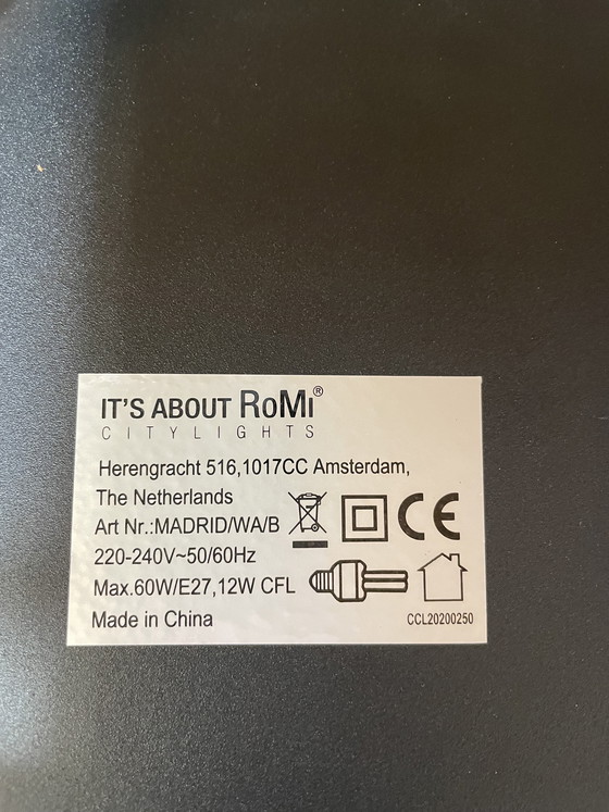 Image 1 of 2 black wall lamps industrial hotel chic