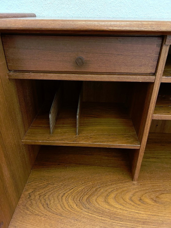 Image 1 of Vintage Deense secretaire Bernhard Pedersen & Zoon