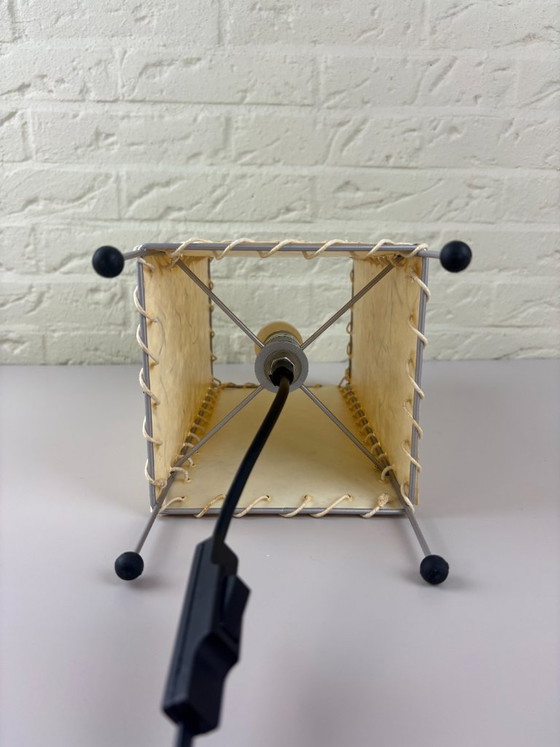 Image 1 of Lampe de table en papier Japandi par Tarogo – 1980