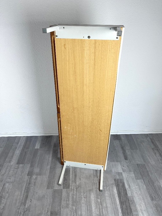 Image 1 of Console basse vintage style spatial/milieu du siècle