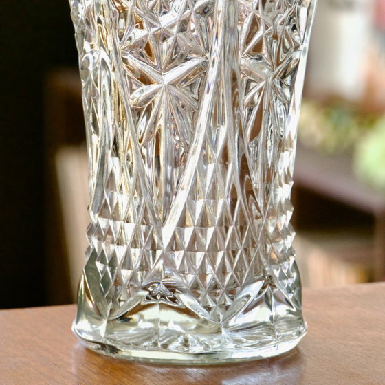 Image 1 of Große antike Kristallvase