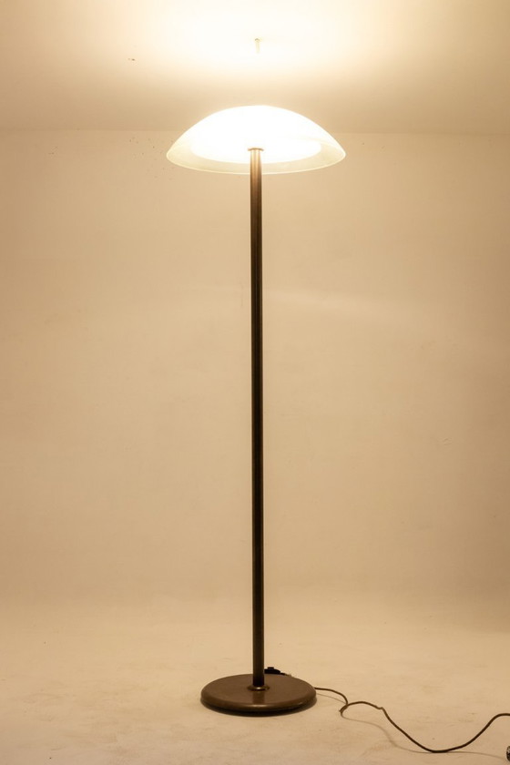 Image 1 of Andrée Putman  Paire de lampadaires de style Art Déco. Vers 1980