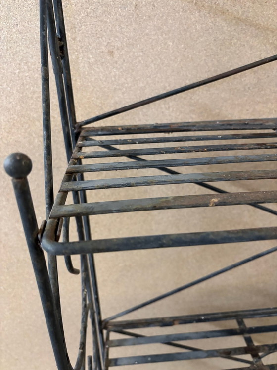 Brocante tuinrek / plantenrek / rek – Accessori da giardino, Metallo (photo 5 of 7)