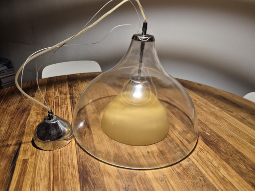 Vistosi Alma hanging lamp Murano glass