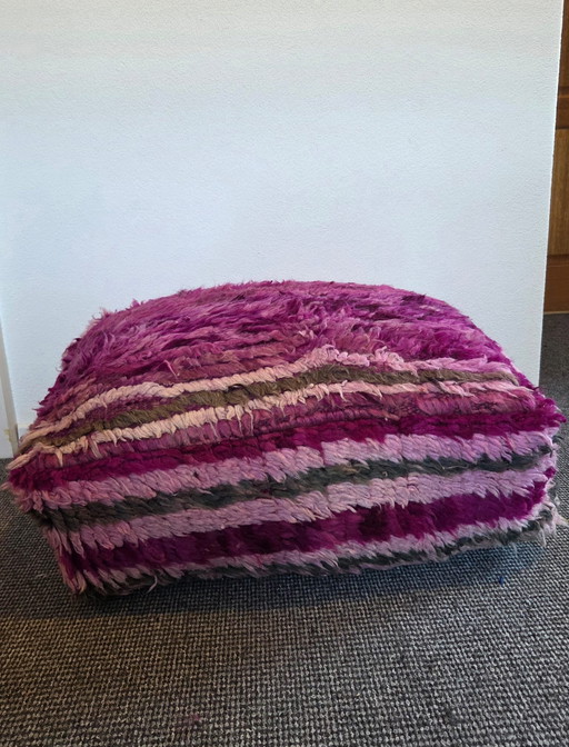 Pouf marocchino, cuscino da pavimento boho chic