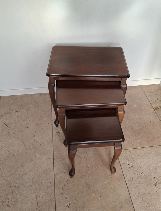 Mimiset - Side tables Mahogany