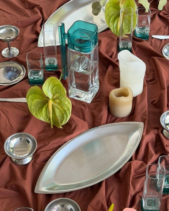 Image 1 of Vintage 90s Glassware Set by Luigi Bormioli for Light & Music