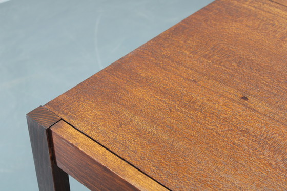 Image 1 of 1960s Set of Two Square Side/Coffee Wooden Tables, Denmark
