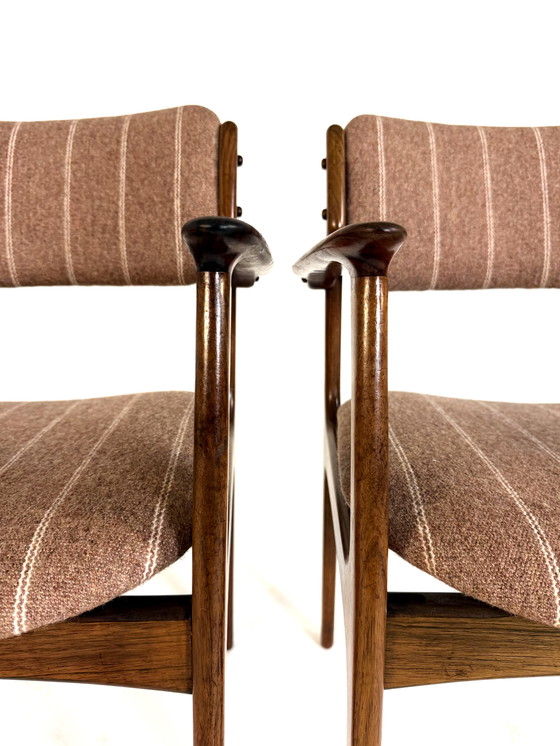 Image 1 of Set of 2 dining chairs model 50, Erik Buch '70