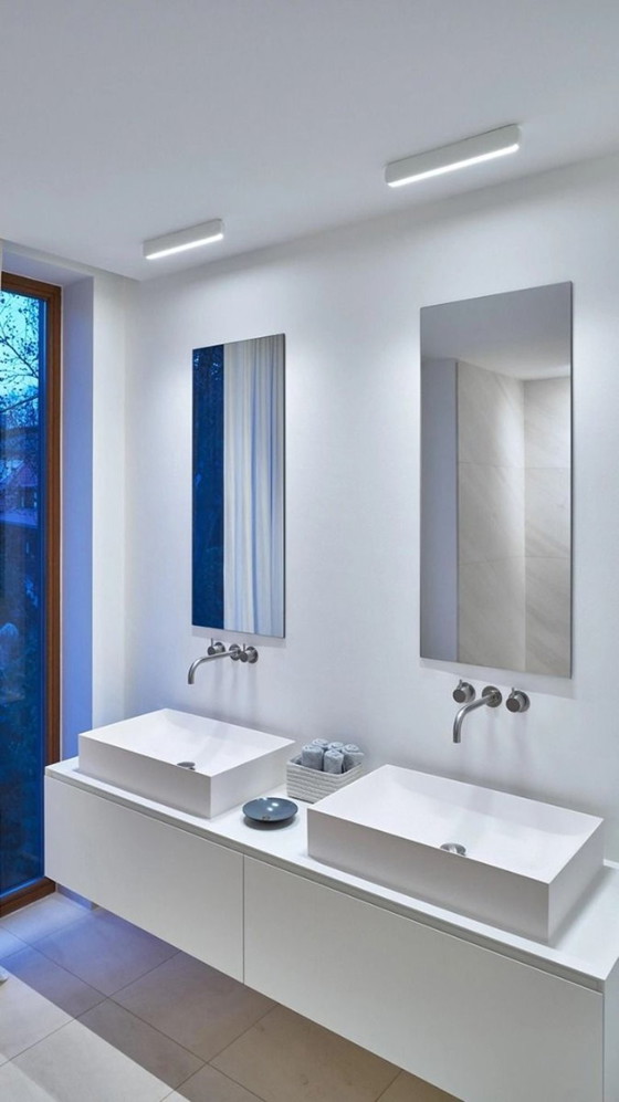 Occhio Mito Alto 40 Up (Argent Mat Avec Occhio Air) – Plafonniers, Metal, Aluminium (photo 8 of 14)