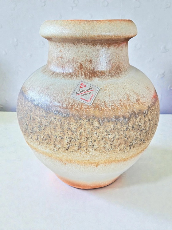 Vintage Scheurich Fat Lava Vaas 291-20 Uitstekende Staat circa – Vazen, Ceramic, Mid Century Modern (photo 3 of 8)