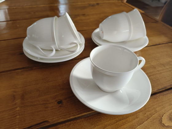 Image 1 of Tasses et soucoupes à café design Royal Canterbury