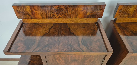 Image 1 of Mesitas de noche Art Déco de Amalfi de 1920.