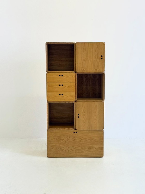 Image 1 of Set of 7 modular cabinets by Derk Jan de Vries for Maisa di Seveso