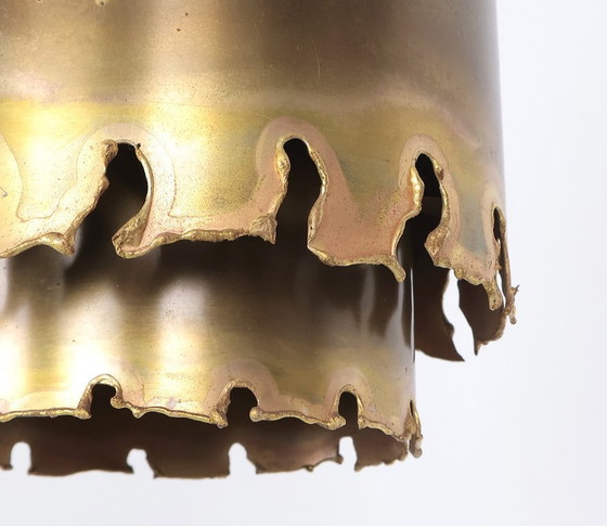 Image 1 of Set di lampade a sospensione vintage in ottone Holm Sorensen 6400