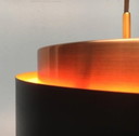 Saturn Lamp By Jo Hammerborg For Fog & Mørup, Denmark, 1950s