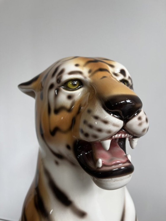 Alfeo, Great Italian Ceramic Tiger – Ceramiche Boxer, Decorative Objects (photo 6 of 13)