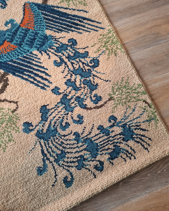 Image 1 of Arazzo da parete XXL Smyrna, annodato a mano.