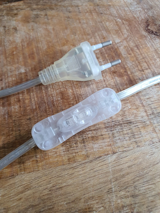 Image 1 of Lampada da tavolo vintage in bronzo e marmo onice