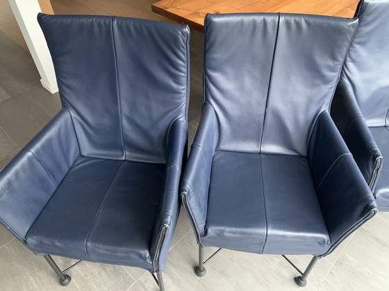 Image 1 of Cinco sillas de comedor de diseño Montis Chaplin