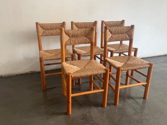 Image 1 of Juego de cinco sillas de comedor