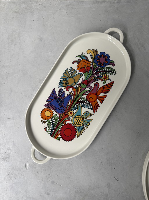 Villeroy & Boch Acapulco schalen set – 2 langwerpig + 1 rond