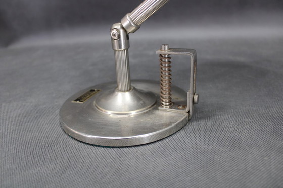 Image 1 of  1930 Verchroomde Tafellamp van Profundus, Oostenrijk