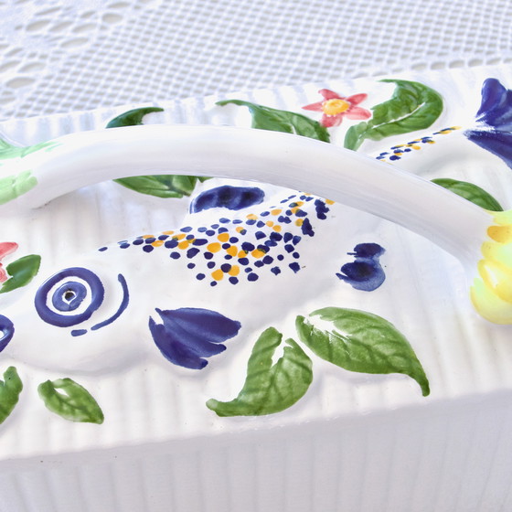 Image 1 of Grote 1960 Collectie Majolica Schramberger Terrine