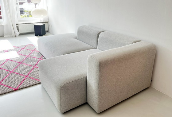 Canapé Hay Mags avec 2 modules, Kvadrat Divina Melange 120 – Canapés modulables, Textile, Wool (photo 4 of 9)