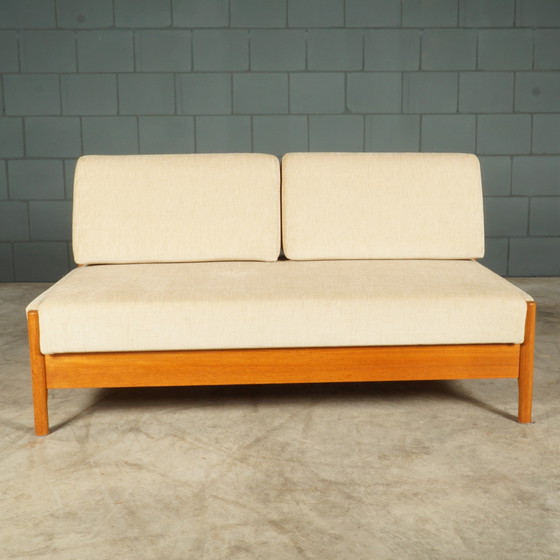 Image 1 of Satz dänischer Klappbänke - Den Blaa Fabrik - 1960s