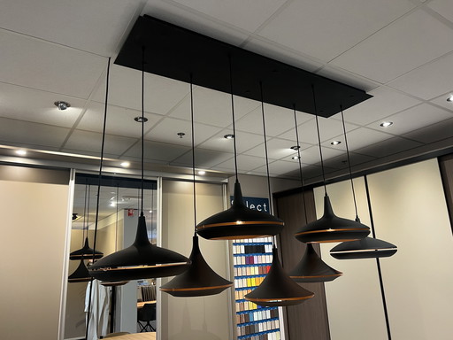 Maretti pendant lamp Hala Sliced ​​7-light XL