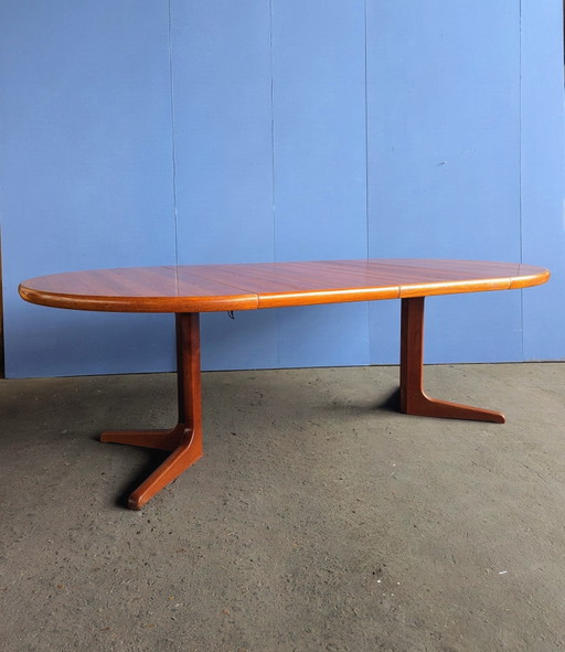 Table de salle à manger extensible vintage en teck danois - Glostrup – eettafels, Wood (photo 2 of 15)
