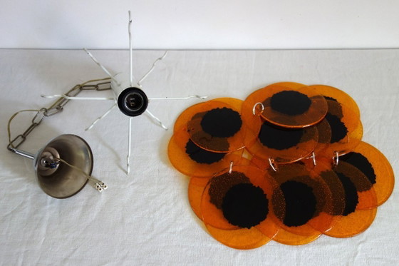 Image 1 of Vintage 1970s chandelier – Space Age dlg Gino Viscosi