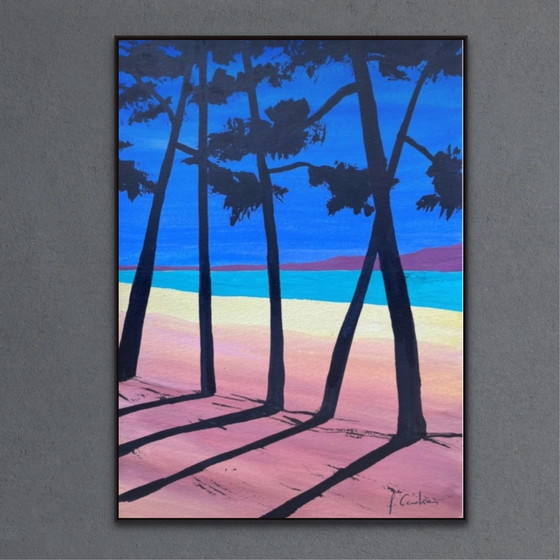 Image 1 of Esquisse gouache 21x15cm